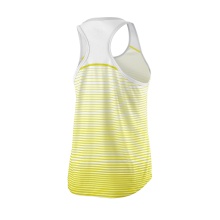 Wilson Tennis Tank Team Striped yellow/white Women